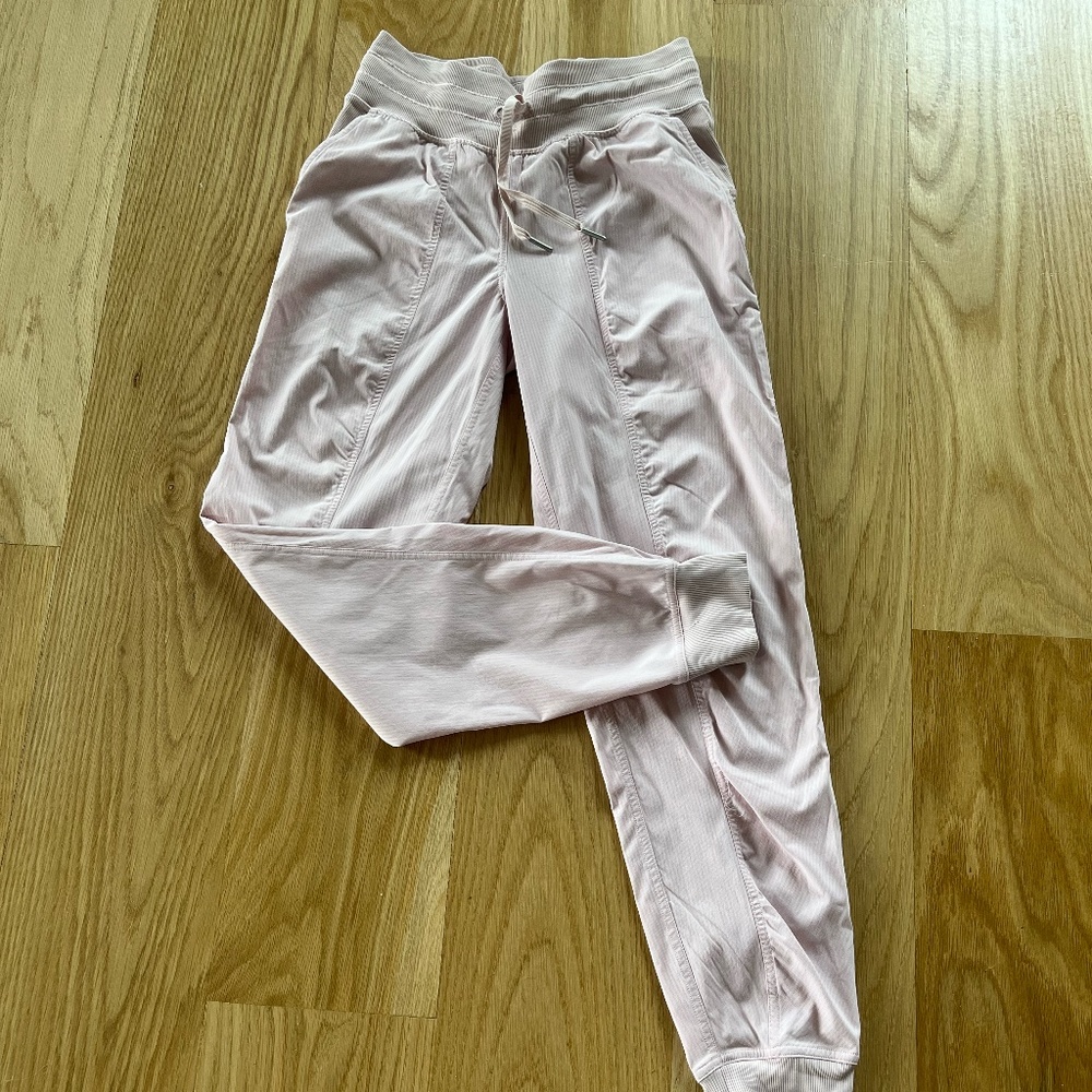 NWOT Pale Pink Lululemon Joggers